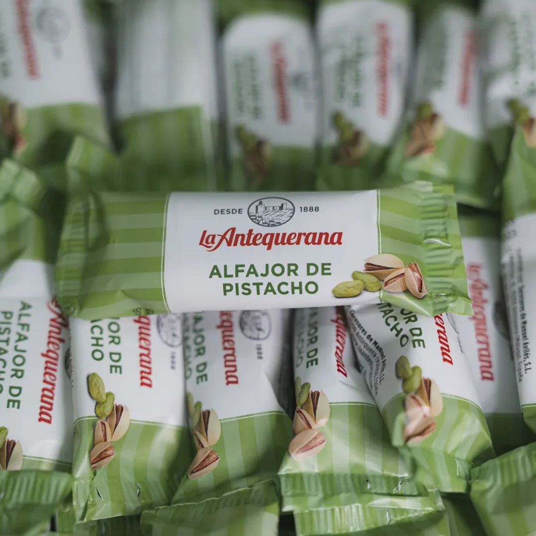 Alternative view of Alfajor de Pistacho
