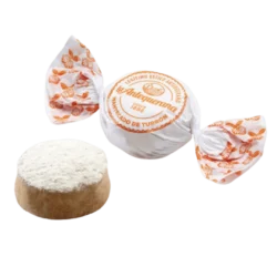 mantecado de turrón de avellana