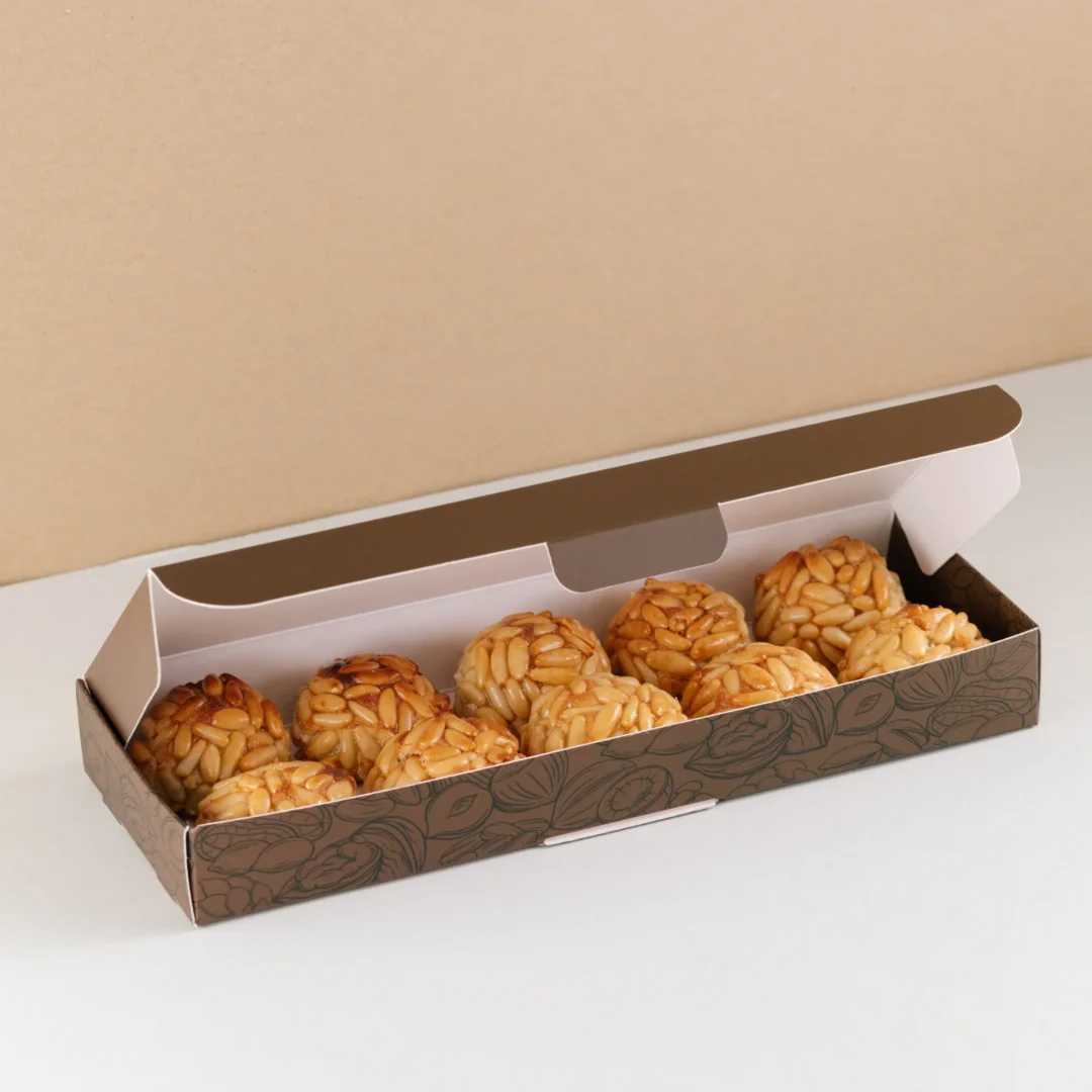 Alternative view of Panellets de Piñones