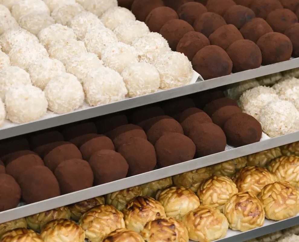 Panellets variados de Corbera